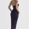 Charmaine Night Shade korsetter-maxidress
