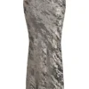 Clara Pewter skråskåret midiskjørt