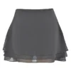 Clarice Shadow Floaty Layered Mini Skjørt