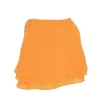 Clarice Tangerine Floaty Layered Mini Skjørt