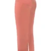 Colette Rose Satin Midi-skjørt med lav midje
