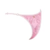 Cote DAzur rosa paisley-stringbikinier