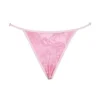 Cote DAzur rosa paisley-stringbikinier
