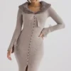 Dahlia beige kashmircardigan
