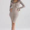 Dahlia beige kashmircardigan