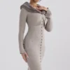 Dahlia beige kashmircardigan