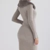 Dahlia beige kashmircardigan