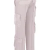 Daria Crystal Satin Cargo-bukser med rette ben