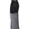 Debut svart off-shoulder maxi-kjol