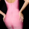 Den originale Pink Icing Mini Bandage Kjoler