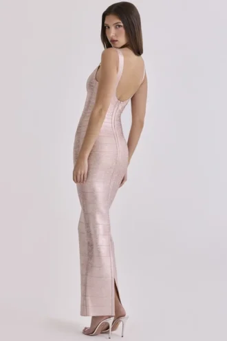 Den originale Rosé Bandage Maxi-kjolen – begrenset utgave
