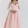 Duchess Ballerina rosa korsetter, skjørt og Boleroer