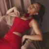 Edetta Scarlet Mesh-korsetter