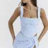 Eine Soft Blue Korsetter