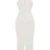 Eleanora Ivory Plunge Maxi Kjol