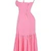 Elia French Pink Midi Sommerkjoler