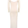 Everly Blush Mesh Maxi-kjoler med Bodys