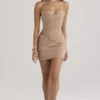 Flavia Beige formende Korsetter