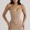 Flavia Beige formende Korsetter