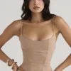 Flavia Beige formende Korsetter