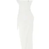 Flora Ivory Satin Korsetter Kjoler