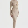 Giovanna Stone blomstret blonder-maxidress