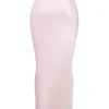 Giuliana Ballerina rosa satengmaksiskjørt