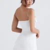 Grace Ivory Crystallised Mini Kjoler