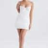 Grace Ivory Crystallised Mini Kjoler