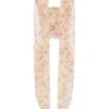 Hallie Honeyflower Print Strapless Korsetter With Skjerf