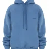 Halo Azure Oversized-hettegenser med bomullsfleece på baksiden