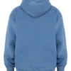Halo Azure Oversized-hettegenser med bomullsfleece på baksiden