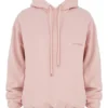 Halo Blush Oversized hettegenser med bomullsfleece på baksiden