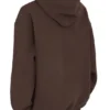 Halo Chocolate Oversized hettegenser med fleece på baksiden