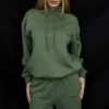Halo Moss Oversized hettegenser med fleece på baksiden