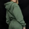 Halo Moss Oversized hettegenser med fleece på baksiden