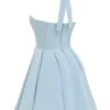 Harriet Bluebell bomulls-halterneck-minikjole
