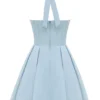 Harriet Bluebell bomulls-halterneck-minikjole