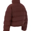 Hero Chocolate Oversized C-formet pufferjakke