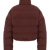 Hero Chocolate Oversized C-formet pufferjakke