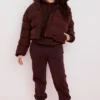 Hero Chocolate Oversized C-formet pufferjakke