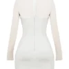 Holly White Plunge minikjole