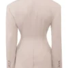 Hudson Beige Hourglass Blazere