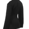 Hudson svart blazer med timeglassform