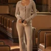 Hunter Grey Cashmere Straight Leg Bukser