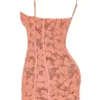 Ilayda Sorbet brodert blomsterblonder minikjole