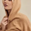 Jionni Camel Cashmere Blend Hettegensere