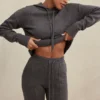 Jionni Charcoal Cashmere Blend Hettegensere