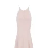 Juliette Blush Halter-kjole