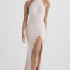 Juliette Blush Halter-kjole
